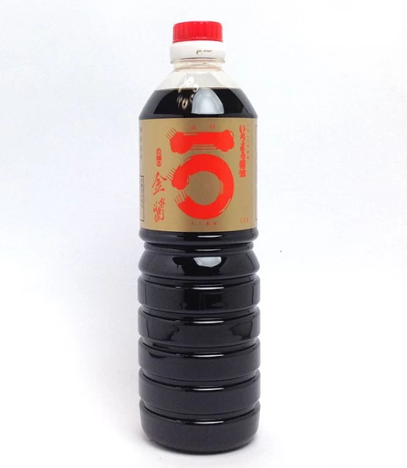 一〇(いちまる)　濃口醤油　金醤1Lペットボトル(旧名徳用うまくちしょうゆ)